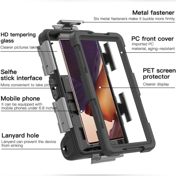 Universal Waterproof Phone Case for Most Samsung Galaxy and iPhones - Picture 4 of 6